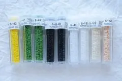 TOHO 丸小ビーズ 9本セット まとめ売り