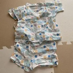 ベビー甚平 80-90cm 金魚柄