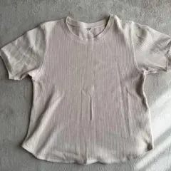 UNIQLO ワッフルクールネック　Tシャツ　M