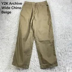 00s BARREL ROLL Wide Chino Loose M-L
