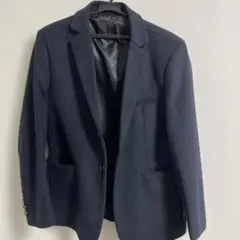 ネイビー ビジネスジャケット
