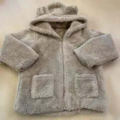 ふわふわ　ANAP KIDS フード付きジャケット 130