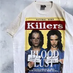 1*5様 BDZT ムービー Tシャツ USA製 白 ナチュラルボーンキラーズ