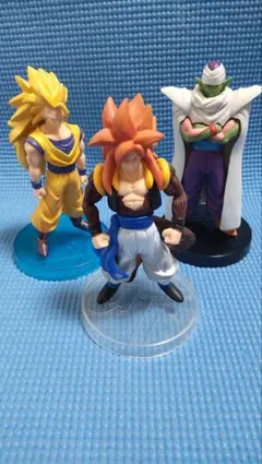ドラゴンボールZ、GT リアルワークス 悟空、ピッコロ、ゴジータ3体セット