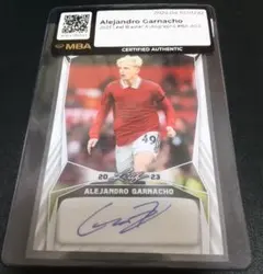 マンチェスターユナイテッド アレハンドロ・ガルナチョ 直筆サイン色紙 マンＵ マンチェスターユナイテッド アレハンドロ・ガルナチョ 直筆