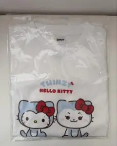 krunk×ハローキティ❤Tシャツ コラボ アサヒ 朝光 TREASURE krunk×ハローキティ❤Tシャツ サンリオコラボ アサヒ TREASURE - メルカリ