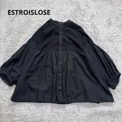 未使用・タグ付】trois トロワ シャツ 長袖ブラウス シアー切替 - メルカリ