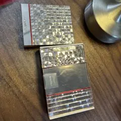 マキアージュドラマティックスタイリングアイズＤ　【RED312】&ファンデ現状渡