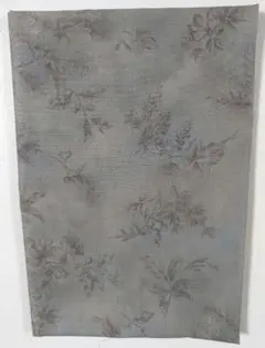 斉藤謠子　カットクロス　小花（グレー）