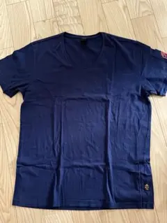 REPLAY Vネック Tシャツ ネイビー着丈身幅で確認よろしくお願いしますのサムネイル