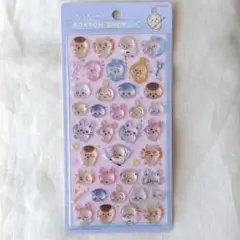 ボンボンドロップシール　ちいかわ みんな ポーズ