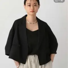 【美品】A part by リネンライクショートジャケットのサムネイル