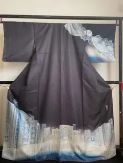 和田光正　金彩訪問着 美品