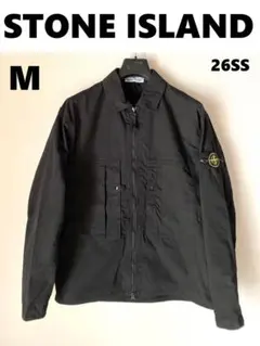 26SS【新品】STONE ISLAND ワッペンロゴ ZIPシャツ ジャケット - メルカリ