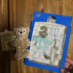 ダッフィー　シェリーメイ　2WAYストラップチャーム　ストラップ用ぬいぐるみ