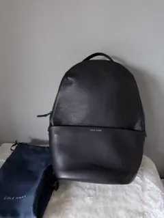 COLE HAAN コールハーン　トライボロ　リュック　レザー　ブラック 黒のサムネイル