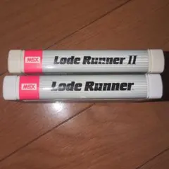 MSX ロードランナー ロードランナーII 2本セット