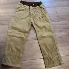 Hot Biscuits ベージュ コーデュロイ ロングパンツ