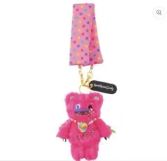ハミクマキャンディ ストラップ付きマスコットキーチェーン　ぬいぐるみ