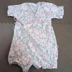 花柄コットン甚平 95cm未満