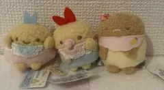 すみっコぐらし すみっコベビー てのり えびふらい　あじふらい　とんかつ　セット