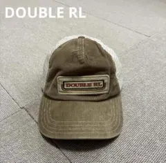 【希少】RRL ダブルアールエル ワッペンキャップ フェードグレー レザーベルト 希少】RRL ダブルアールエル ワッペンキャップ フェードグレー レザー