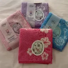 ディズニー　プリンセス　ハンカチ4枚セット