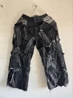 【希少】リメイクデニムパンツ