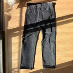 UNUSED 22ss ニーカット　ダメージデニムのサムネイル