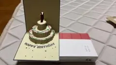 ポップアップ誕生日カード