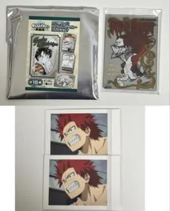 ヒロアカ 原画展 パブミラー風アクリルステッカー ぱしゃこれ 切島鋭児郎