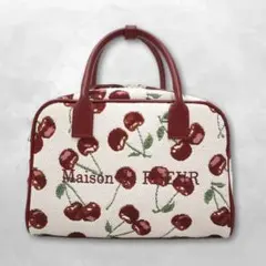 セ*ツ様 Maison de FLEUR いちご柄2Wayボストンバッグ - メルカリ