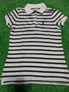 Abercrombie & Fitch ストライプポロシャツ Sサイズ