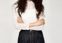 MOUSSY レース トップス