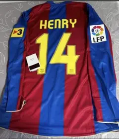 FCバルセロナ アンリ14番 ユニフォーム 長袖