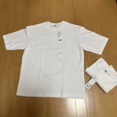 新品UNIQLO U ホワイト Tシャツ Lサイズ 2枚セット
