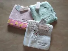 【新品未使用】PAUL&JOEタオルハンカチ3枚セット