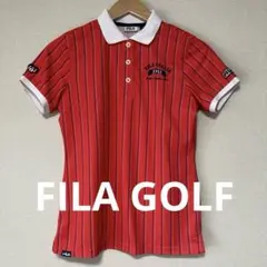 FILA レディース ポロシャツ Mサイズ レッド