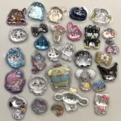 253 ボンボンドロップシール　立体シール　フレークシール　キャラクター