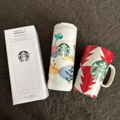 Starbucks ステンレスタンブラー 355ml カラフルデザイン