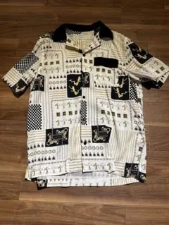 グラフゼロGRAPHZEROアロハ風半袖シャツMサイズ児島おすすめアメカジ