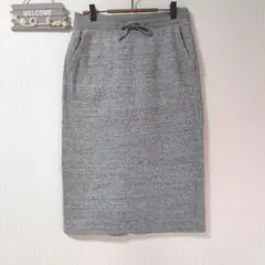 ✿✨美品✨UNIQLO【ユニクロ】(M)ボアスウェットスカート/裏起毛/総ゴム