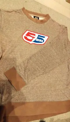 55dslニット風トレーナー