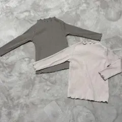 長袖トップス2色セット