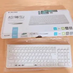 エレコム　SANWA Bluetooth スリムキーボード 400-SKB072