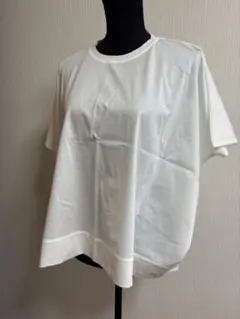 ホワイト 半袖 Tシャツ ルーズフィット