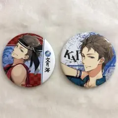 缶バッジ ツキウタ。文月海 2点セット キャラバッジコレクション