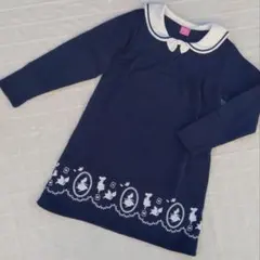 150　Disney　不思議の国のアリスシルエット　スウェットワンピース