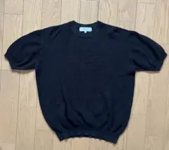 ROSSO URBAN RESEARCH 半袖ニット ブラック Lのサムネイル