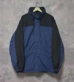90s'〜00s' L.L.Bean 中綿 マウンテンジャケット　ブルー　Lのサムネイル